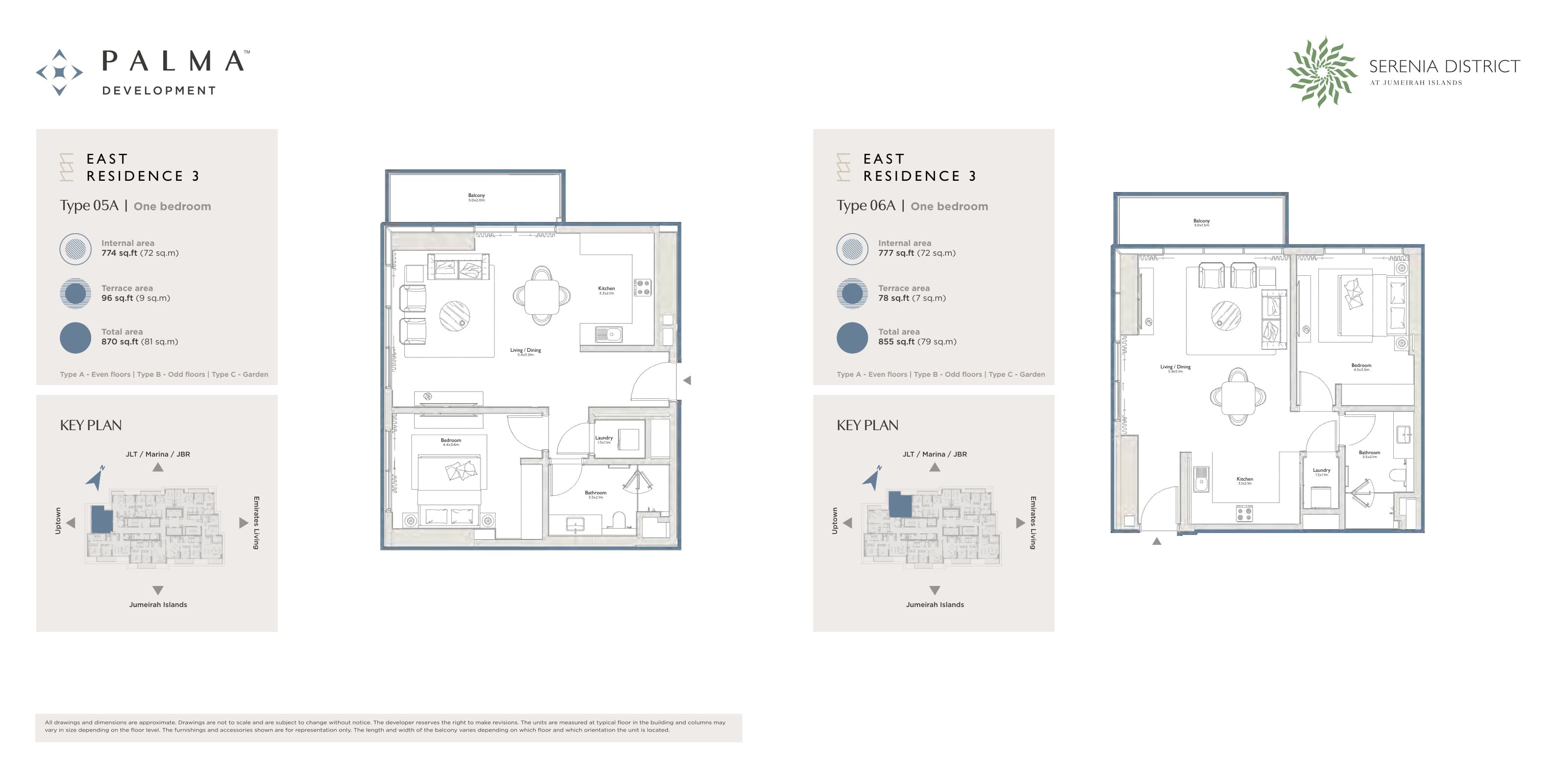 East Residence 3 Type 05A floor plan