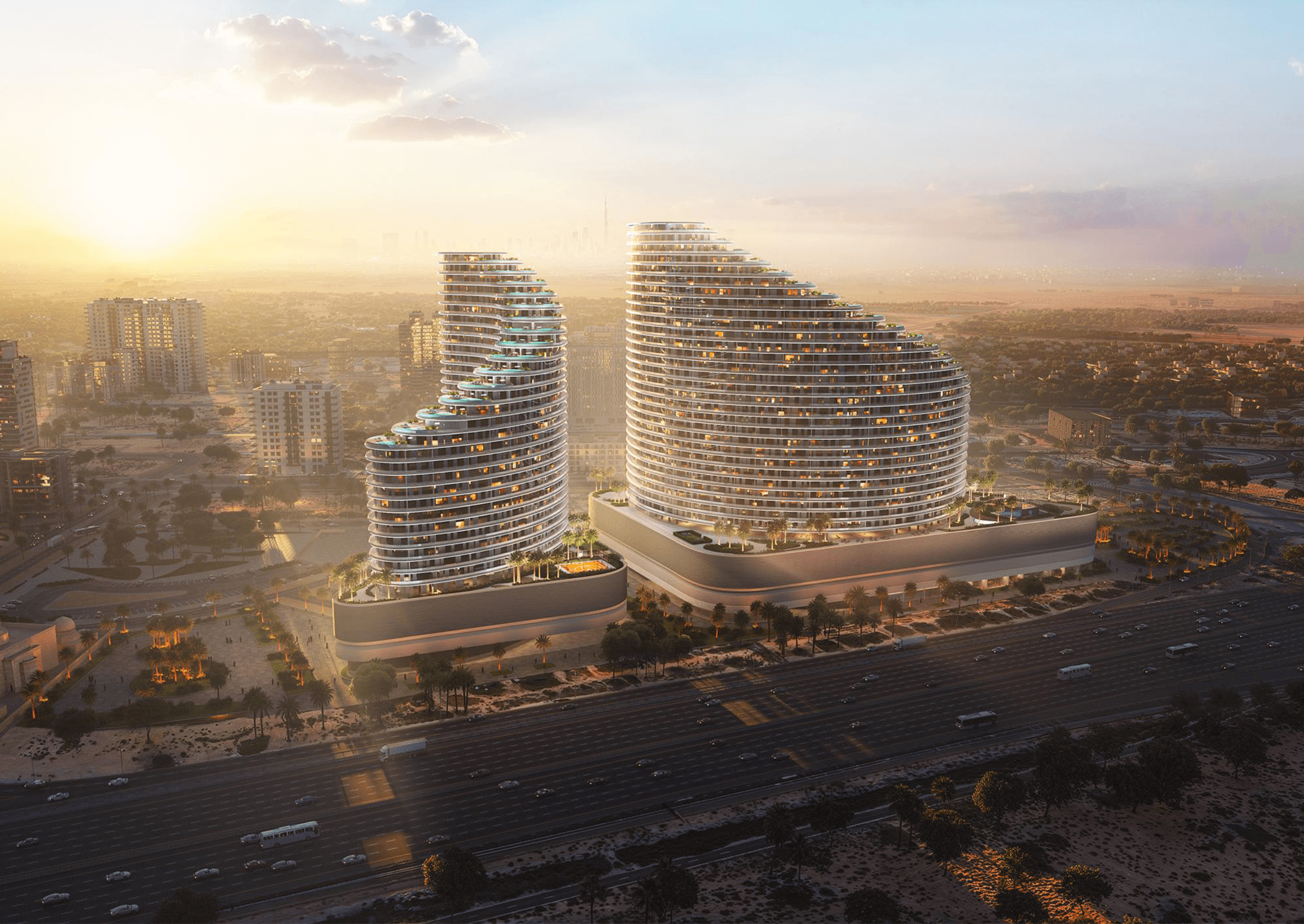 Binghatti Skyflame — Tower Design