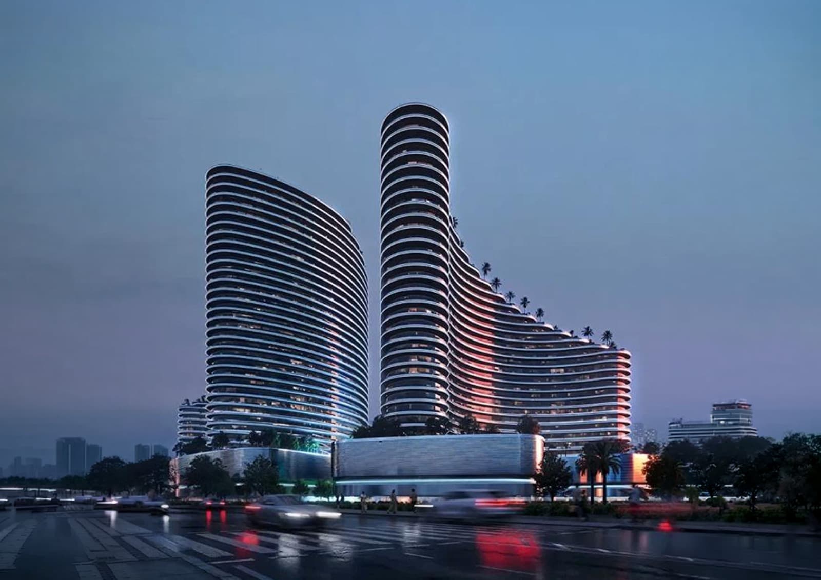 Binghatti Skyflame Majan Dubai