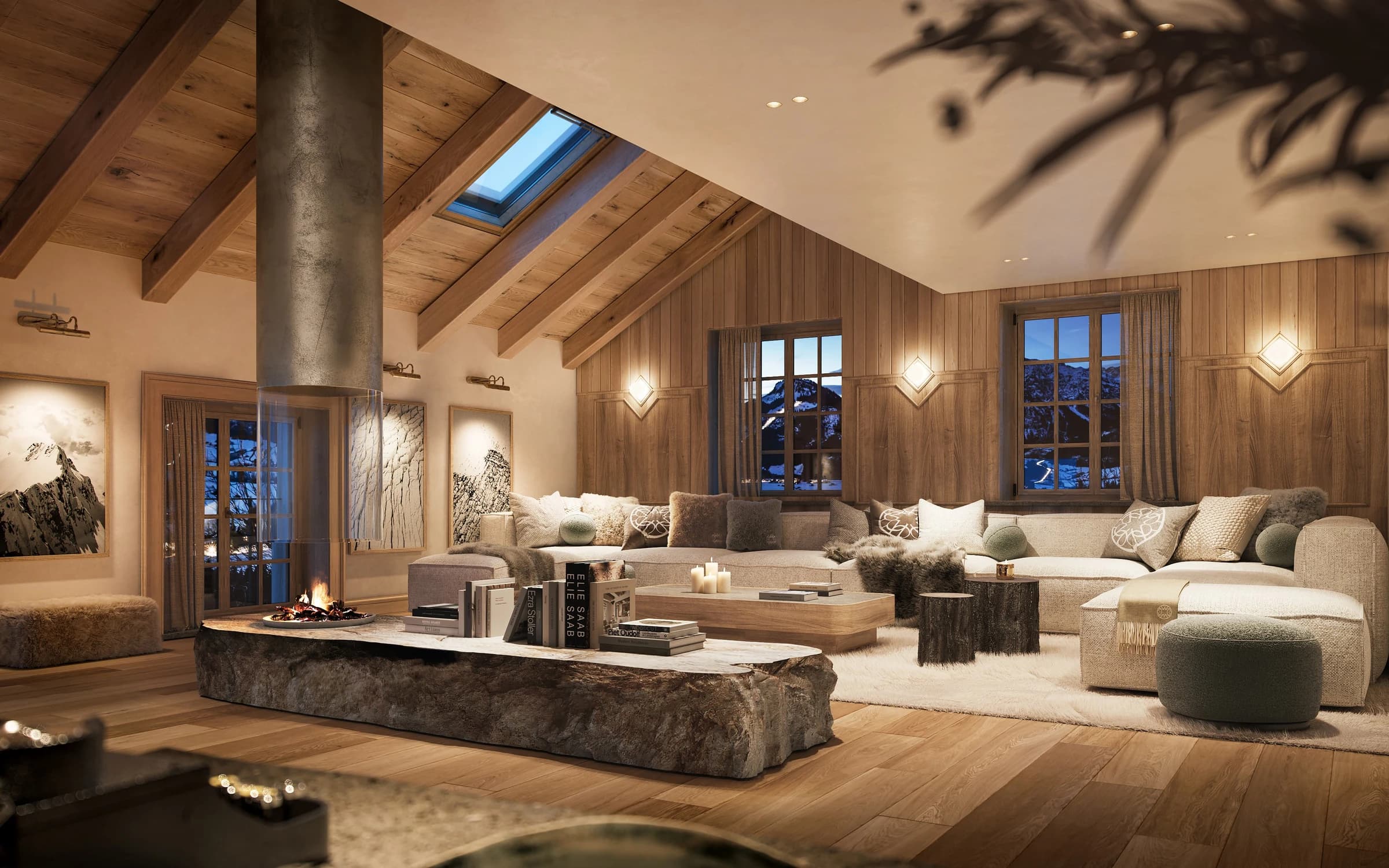 Post Hotel & Residences living space by ELIE SAAB