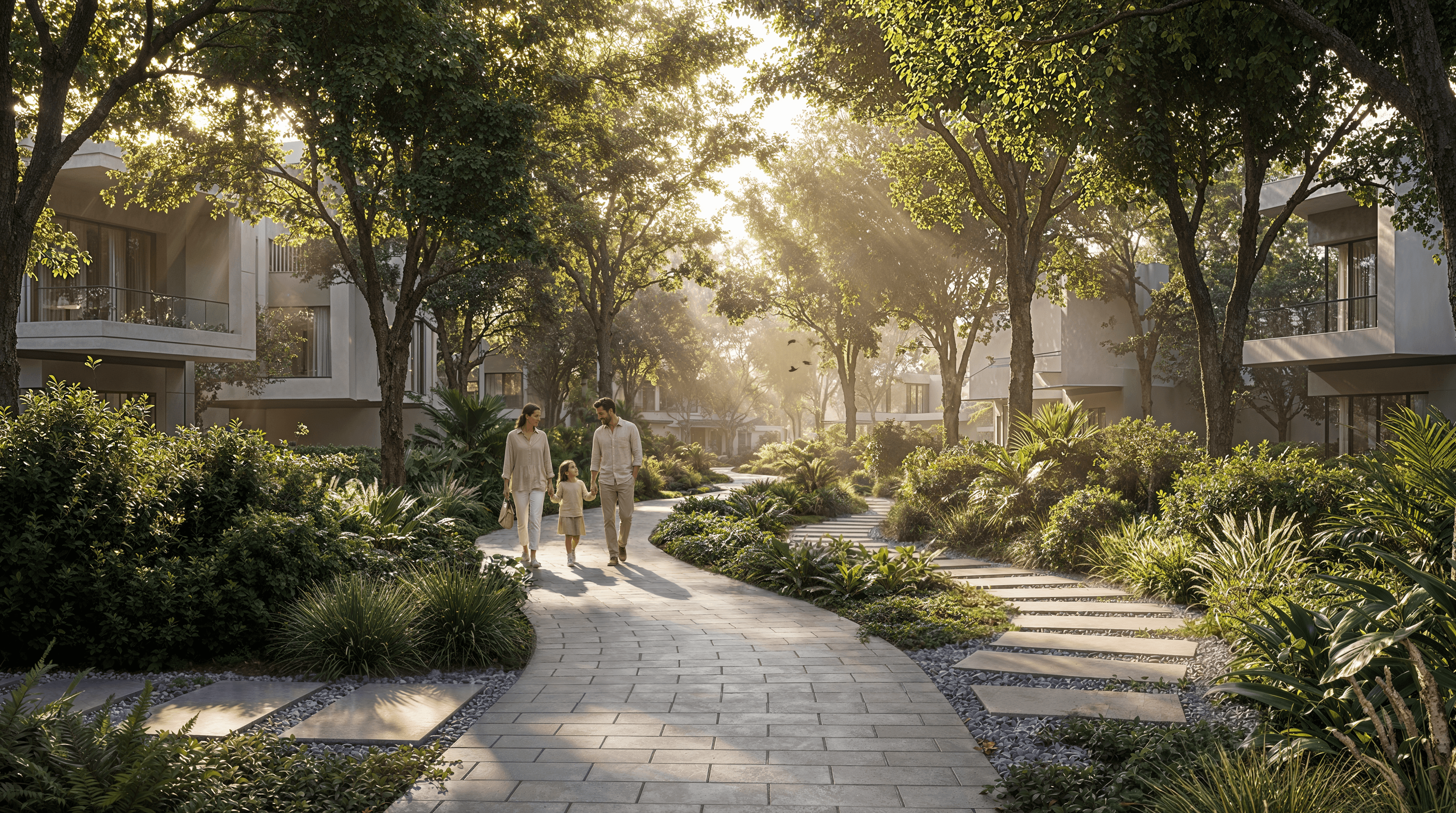 Sobha Sanctuary — Forest Walkway