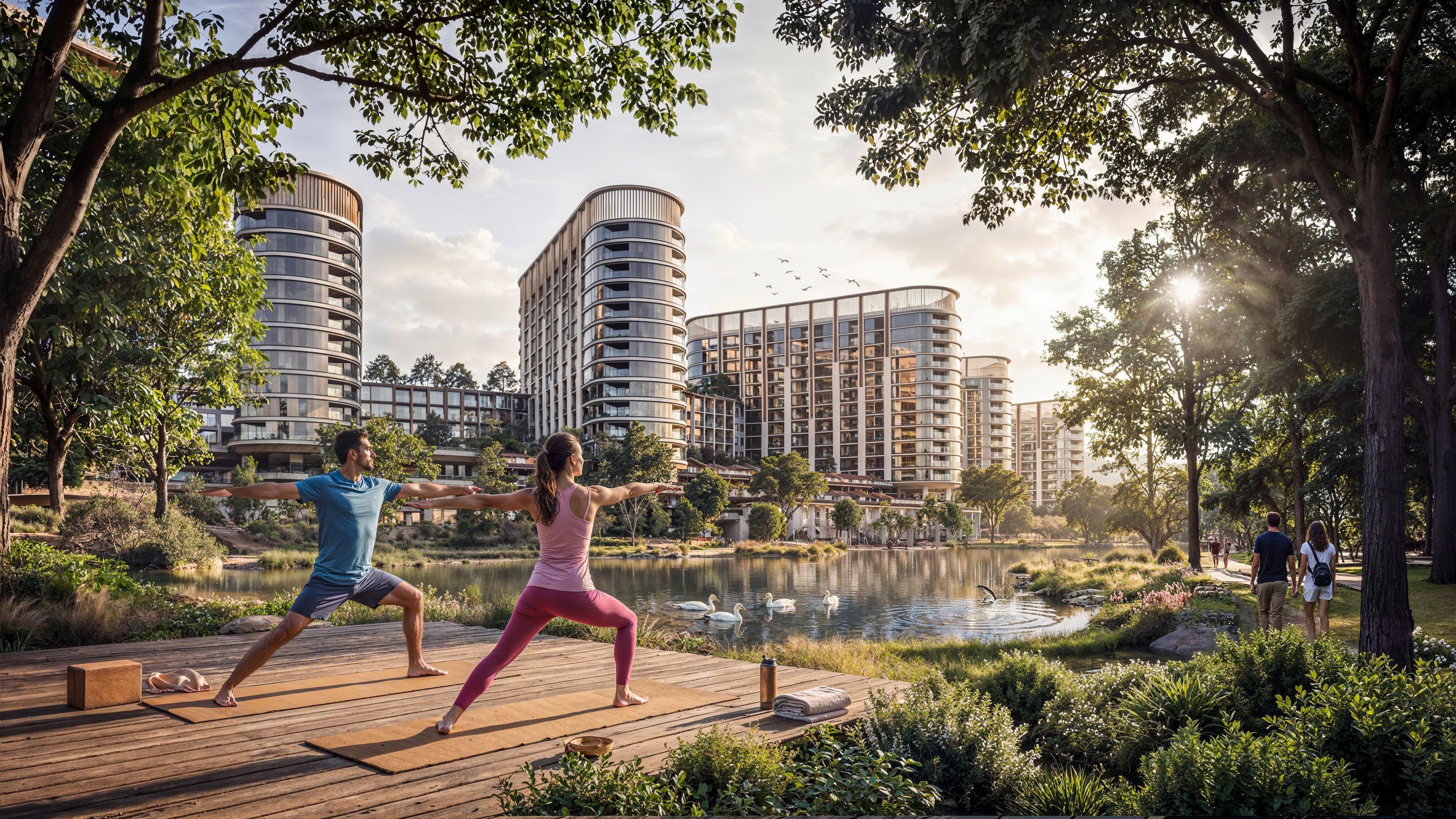 Sobha Sanctuary — Green Spine & Yoga